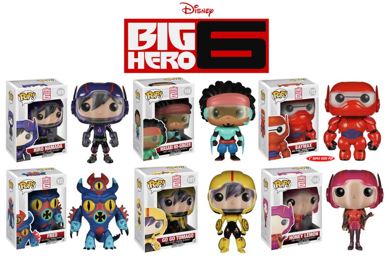Illustration for article titled Funko's Big Hero 6 Toys Revealed